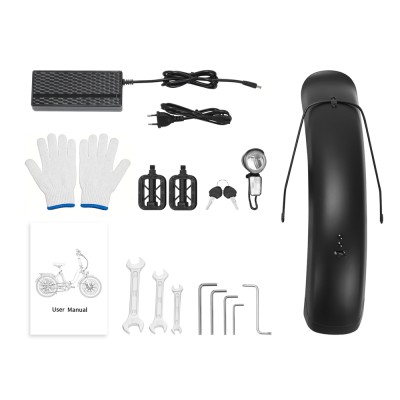 Touroll S2 Blau EU-Stecker Step-Thru 20 Zoll 48V15Ah 250W E-Bike