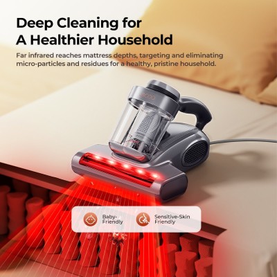 JIGOO J300 Pro Intelligenter Doppelbecher-Matratzenstaubsauger EU