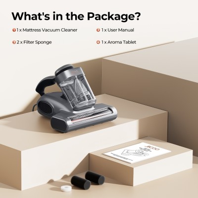 JIGOO J300 Pro Intelligenter Doppelbecher-Matratzenstaubsauger EU