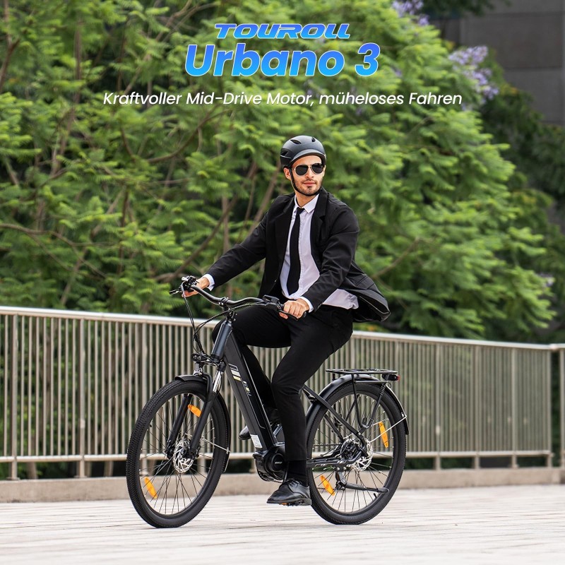 Urbano 3 Trekking E-Bike 27,5" | 250W Mittelmotor - zigbuy