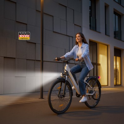 Eleglide T1 ST Trekking E-Bike 27,5 Zoll 250W 100 km Reichweite Weiß (2026)