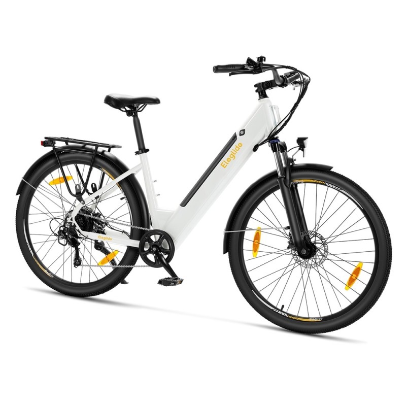 Eleglide T1 ST Trekking E-Bike 27,5 Zoll 250W 100 km Reichweite Weiß (2026)