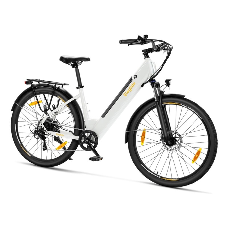 Eleglide T1 ST Trekking E-Bike 27,5 Zoll 250W 100 km Reichweite Weiß (2026)
