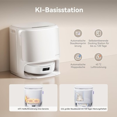 Narwal Freo X10 Pro Saugroboter mit Absaugstation