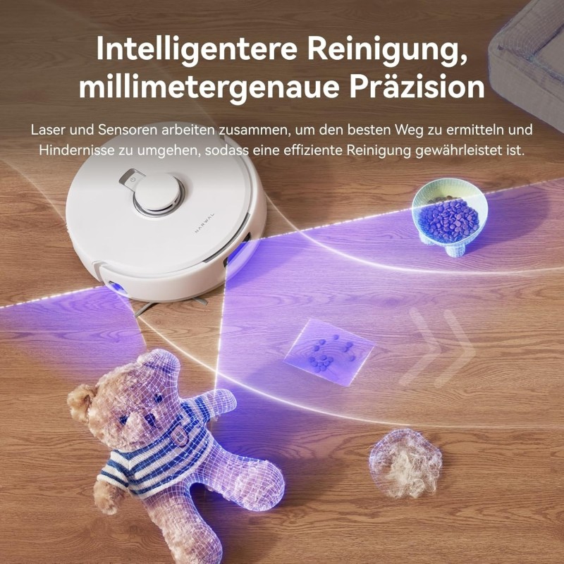 Narwal Freo X10 Pro Saugroboter mit Absaugstation