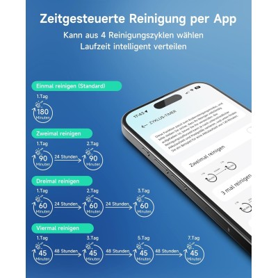 WYBOT C2 Kabelloser Poolroboter für Wand und Wasserlinie