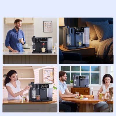 JIMMY Matrix M9 Pro Umkehrosmose Wasserfilter mit S9 Sprudelwassermodul – 2-in-1 Set