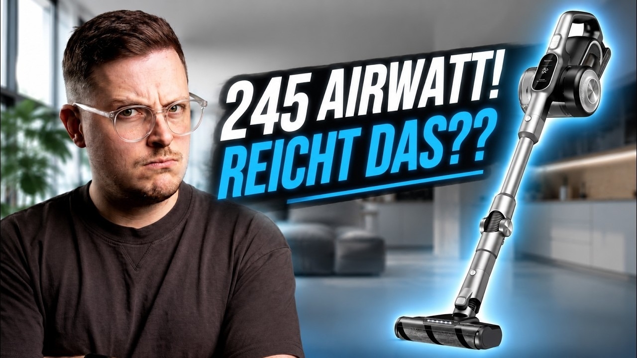 Jimmy H10 Flex im Test: Knickbares Rohr & 245 Airwatt