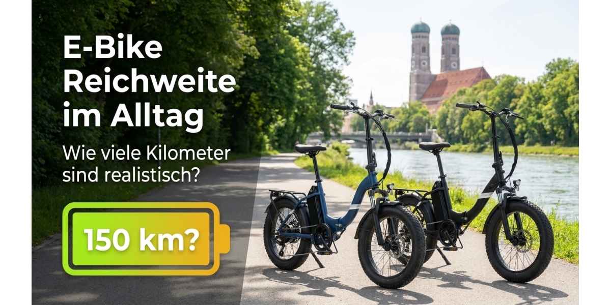 E-Bike Reichweite 2026: Wie viele Kilometer schafft ein E-Bike Akku wirklich?