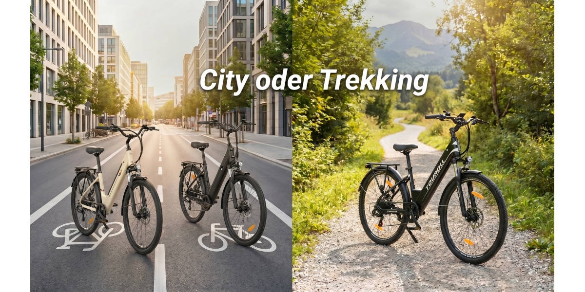 Touroll J1 vs. J2 vs. Foride Roamer 2 ST: Trekking- oder City‑E‑Bike – welches passt zu dir?