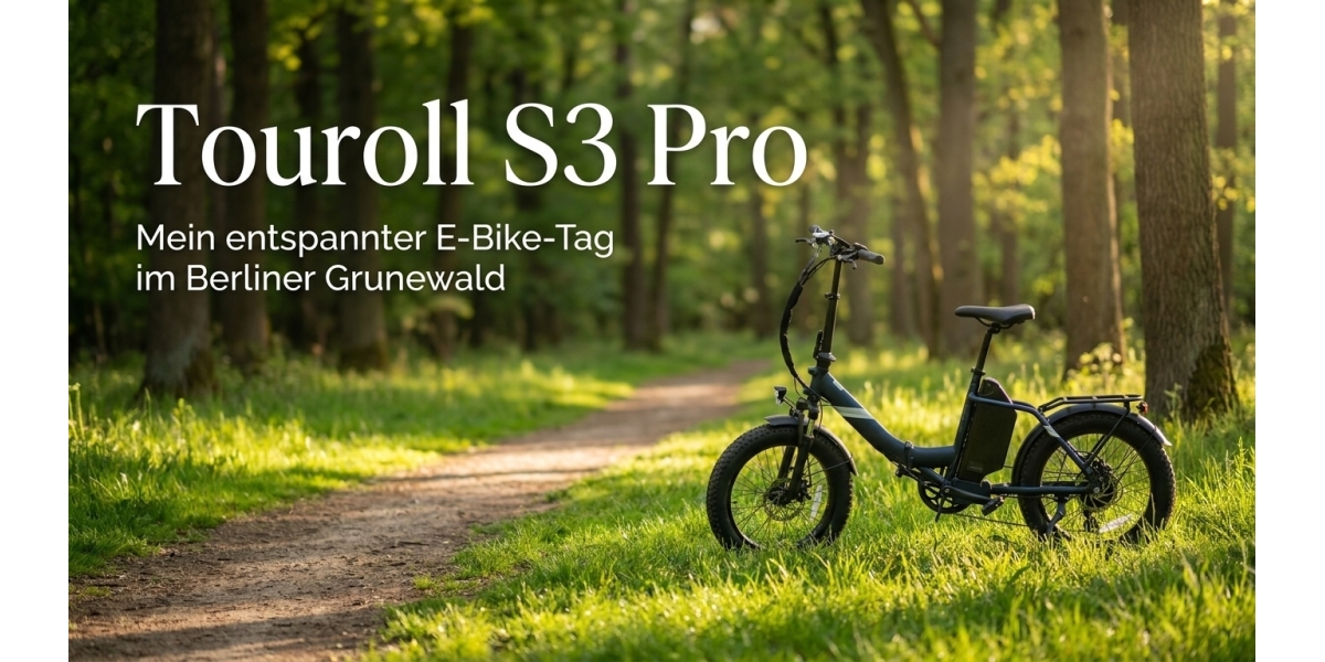 Touroll S3 Pro: Mein entspannter E‑Bike‑Tag im Berliner Grunewald