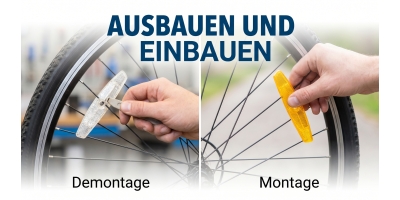 Weiße Speichenreflektoren austauschen: Anleitung zur Montage von StVZO-konformen gelben Fahrradreflektoren