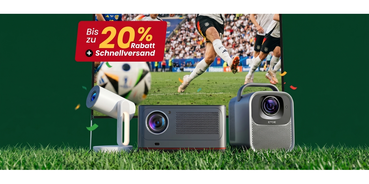 Public Viewing zu Hause: Fußball-Setup für 5, 10 oder 20 Personen