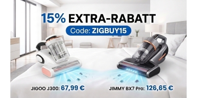 Deal: 15 % Extra-Rabatt auf JIGOO J300 & JIMMY BX7 Pro – jetzt ab 67,99 € mit Code ZIGBUY15 (3 Tage)