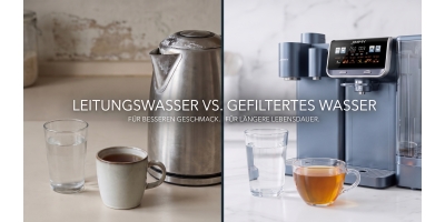 Leitungswasser vs. gefiltertes Wasser – Der direkte Vergleich im Alltag